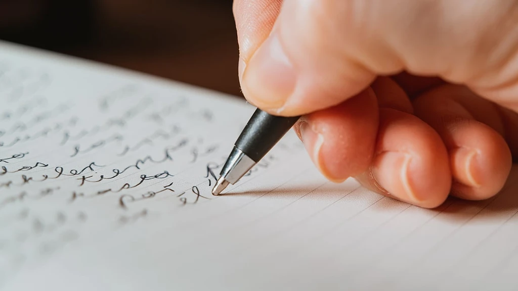 Handwriting Changes Could Signal Early Cognitive Decline