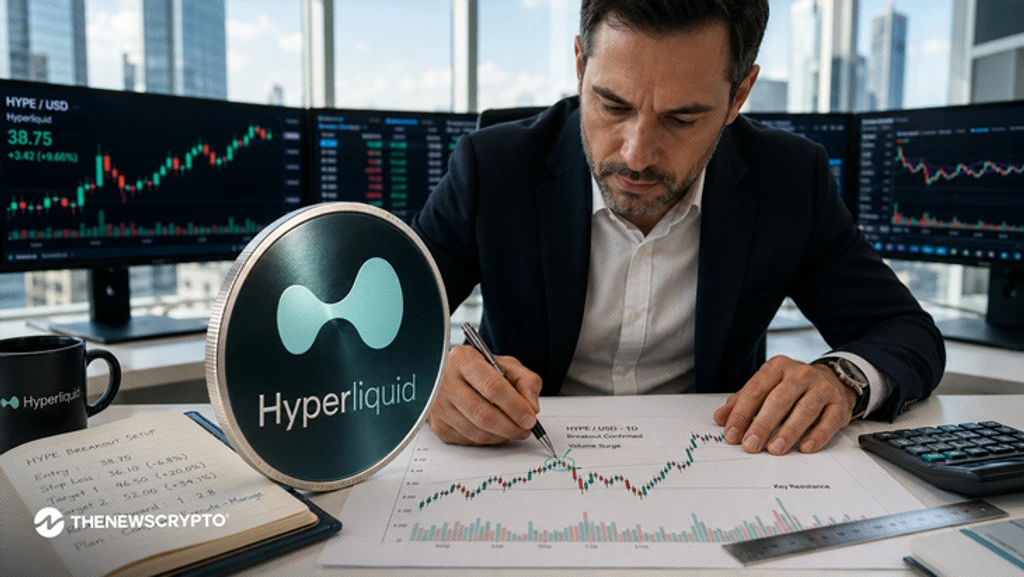 Hyperliquid (HYPE) Price Surges, Tests $70 Resistance Level