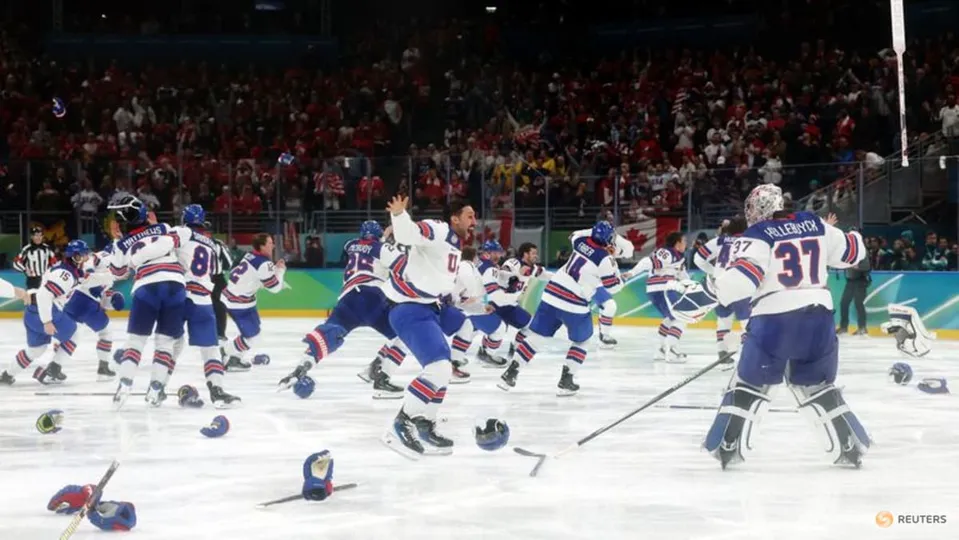 Hughes Scores Overtime Winner, Hellebuyck Stars as US Claims Olympic Gold