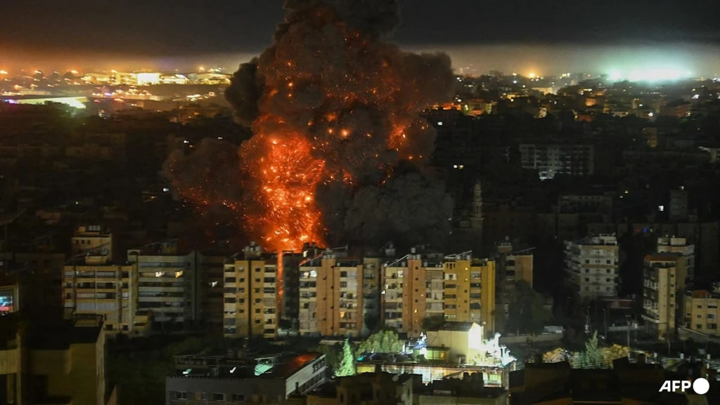 Israel Strikes Hezbollah in Beirut Suburbs Amid Escalating Conflict