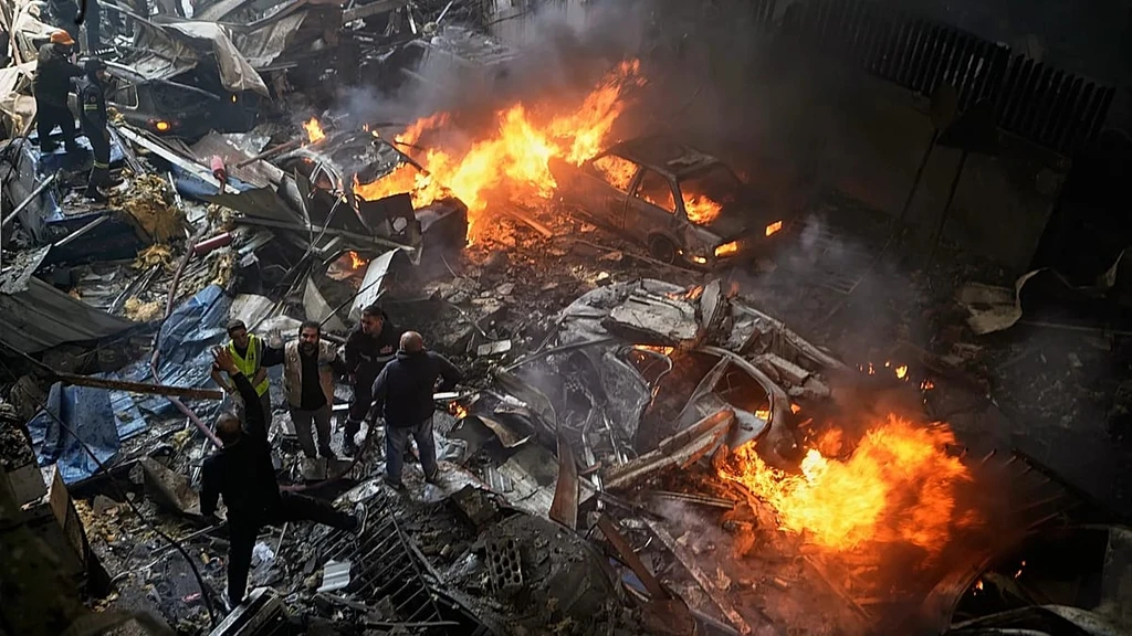Israel Strikes Beirut After Iran Ceasefire; Lebanon War Escalates