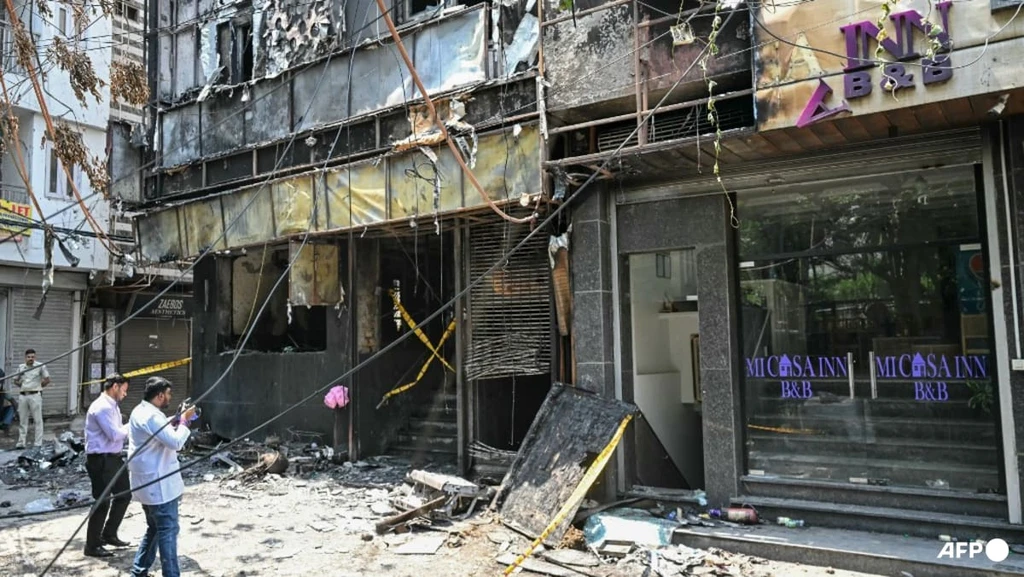 Deadly New Delhi Hotel Fire: Owner Arrested as Death Toll Reaches 21