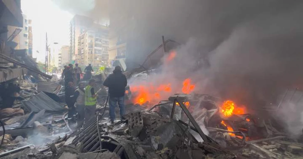 Israel Strikes Central Beirut Despite Iran Ceasefire