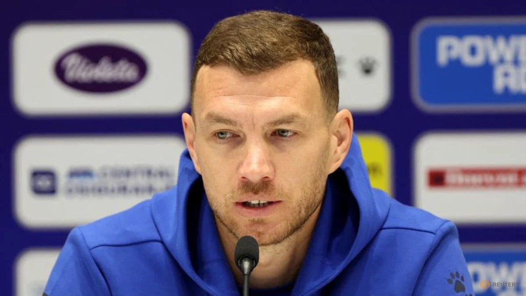 Dzeko Downplays Italy Tension Ahead of World Cup Playoff