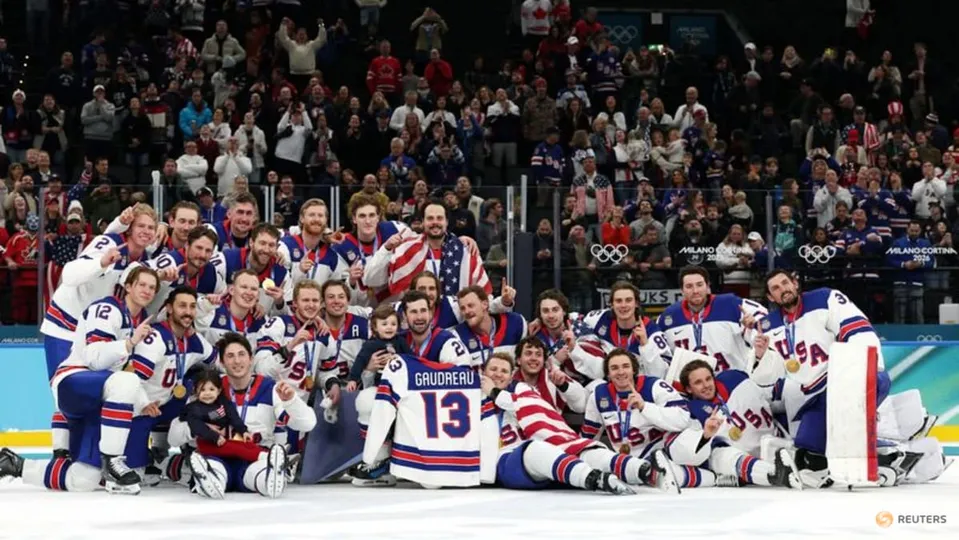 US Hockey Team Honors Late Teammate Johnny Gaudreau with Olympic Gold