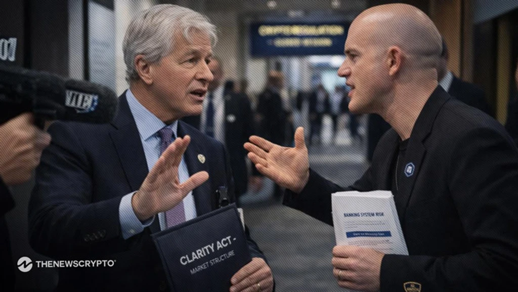 JPMorgan CEO Attacks Coinbase, Warns Stablecoin Bill 'Will Blow Up'