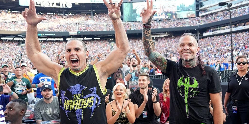 Jeff Hardy's Ladder Dive Secures TNA Tag Team Championship for The Hardys