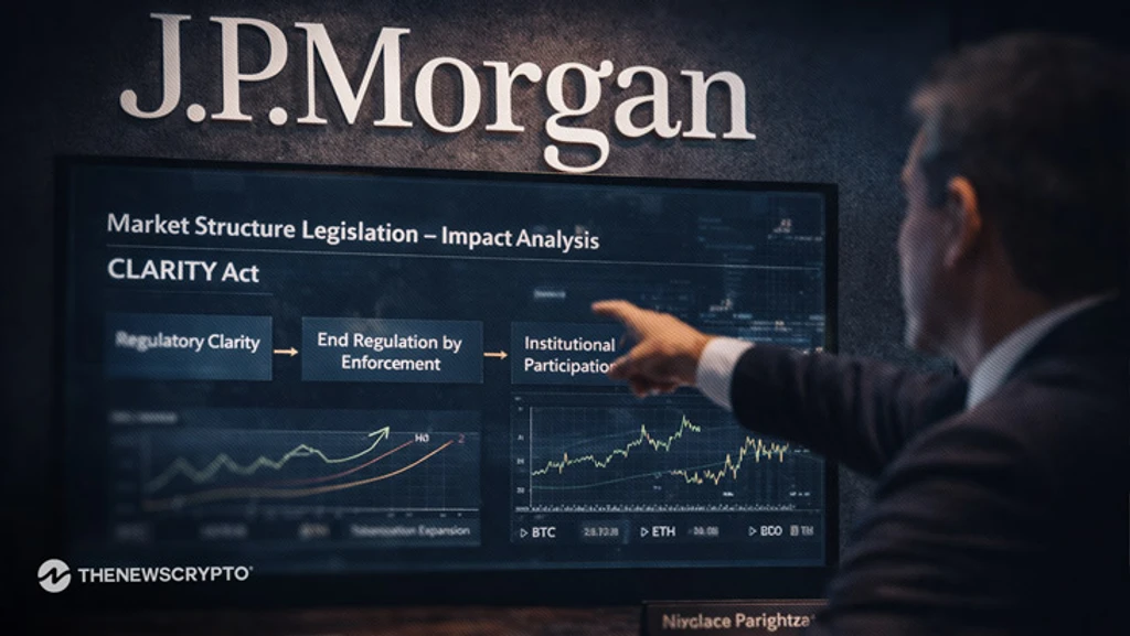 JPMorgan Predicts US Crypto Bill Approval Mid-2026, Fueling H2 Market Catalyst