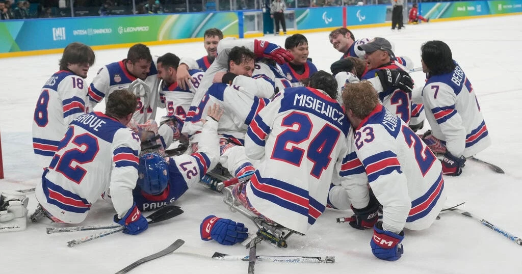 U.S. Para Ice Hockey Team Wins Gold in Milan, Completes Olympic-Paralympic Sweep