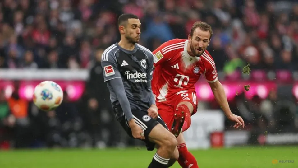Kane's Brace Extends Bayern's Bundesliga Lead to Nine Points