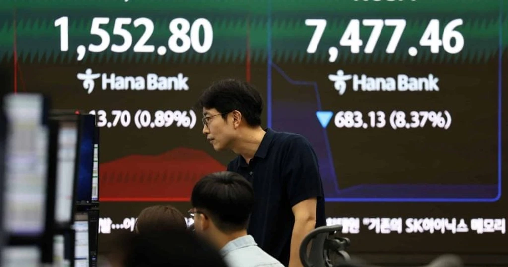 KOSPI Plunges 8.8%, Triggering Trading Halt