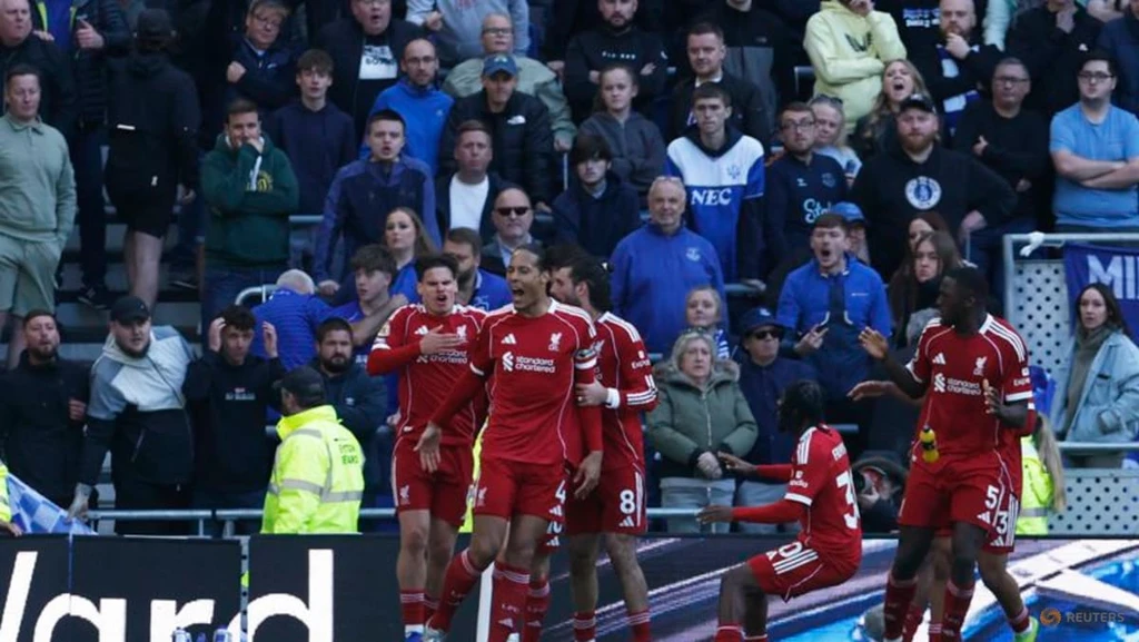 Van Dijk's Stoppage-Time Header Lifts Liverpool Past Everton in Merseyside Derby