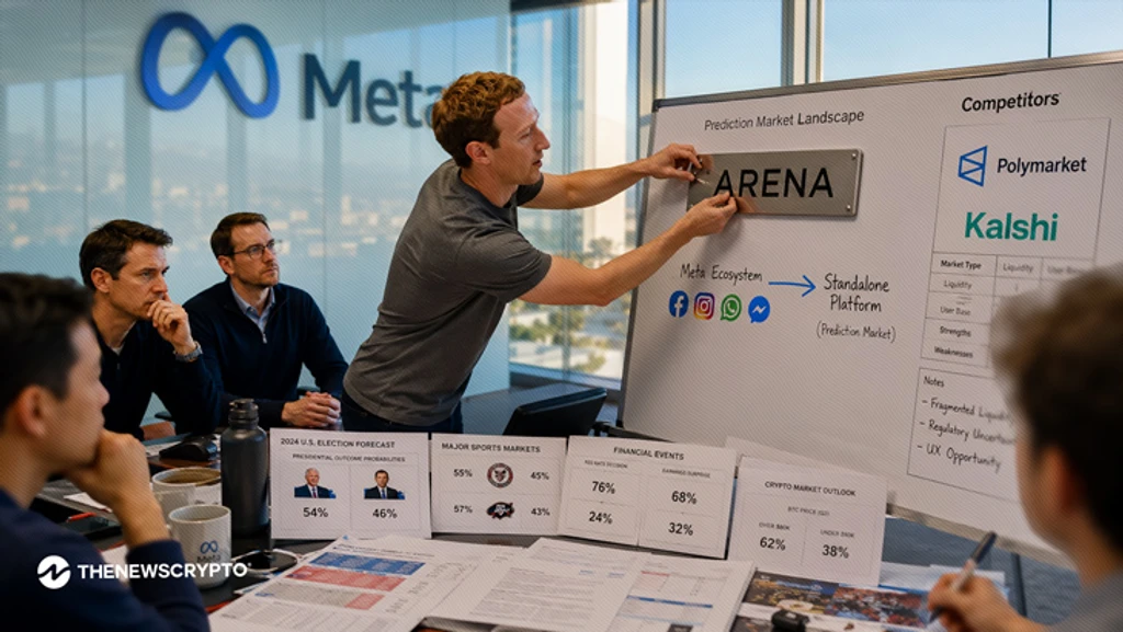 Zuckerberg’s Meta Enters Prediction Markets with Standalone ‘Arena’ Platform