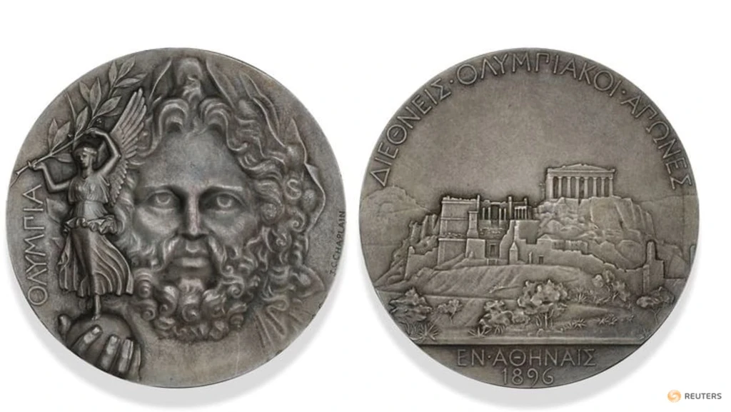 Historic 1896 Olympic Medal Surpasses Expectations at Auction
