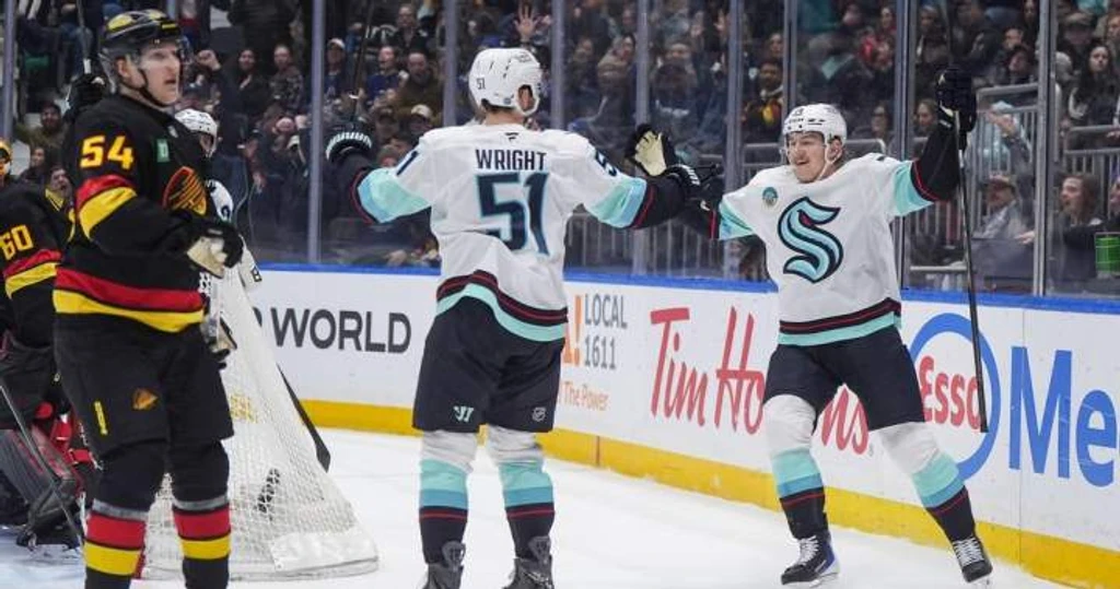 McMann Scores Twice in Kraken Debut
