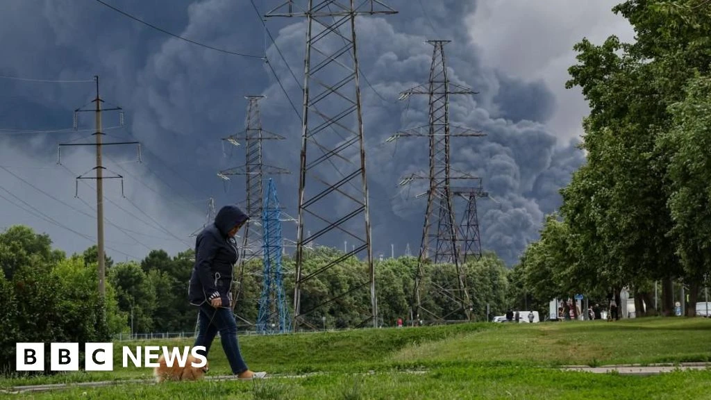 Ukrainian Drone Strike Hits Moscow Oil Refinery as War Reaches Russian Capital