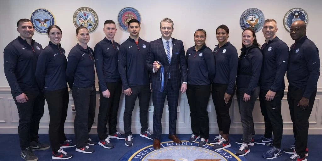 Military Olympians Honored Amidst Tensions with Iran