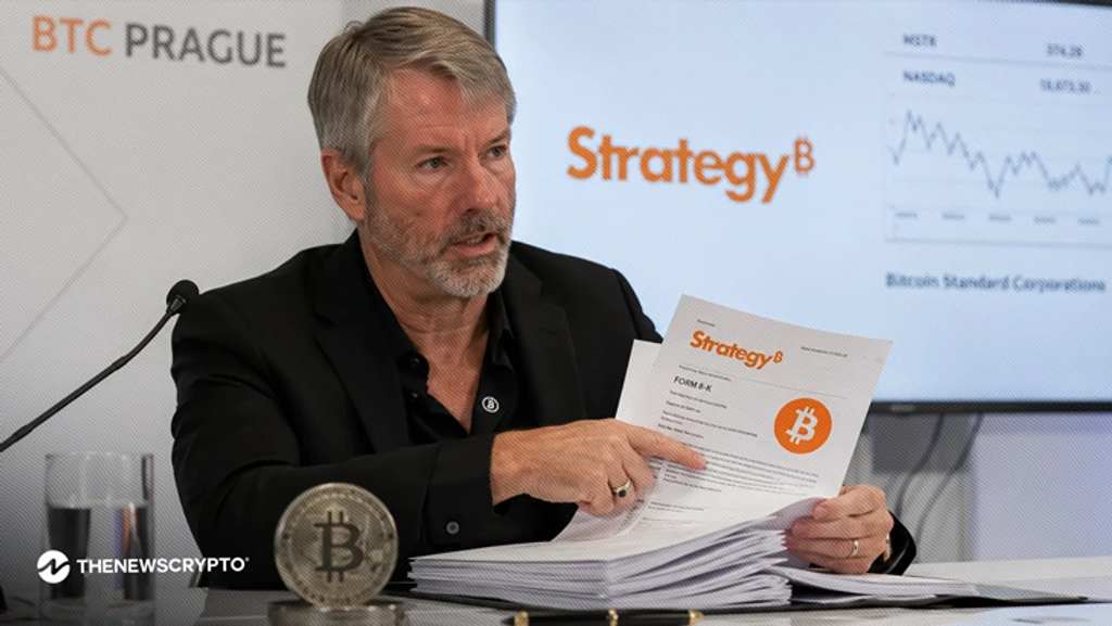 Michael Saylor Clarifies Corporate Bitcoin Sales Policy at BTC Prague