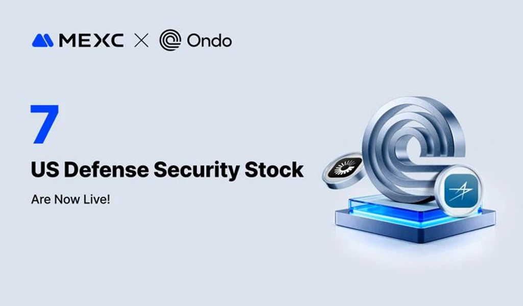 MEXC and Ondo Finance Debut Tokenized US Equities in Defense and Energy