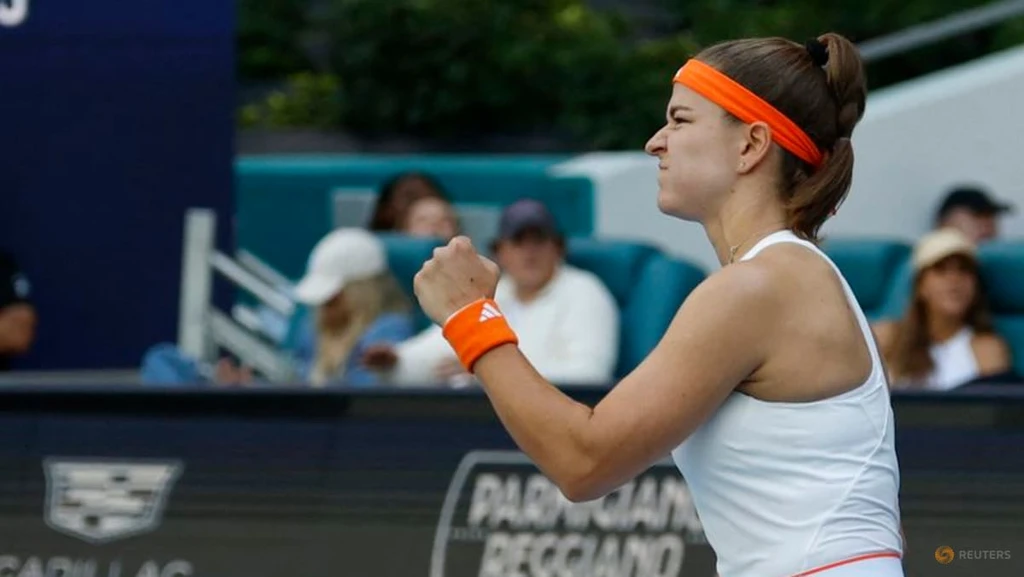 Muchova Surges Past Mboko to Claim First Miami Open Semi-Final