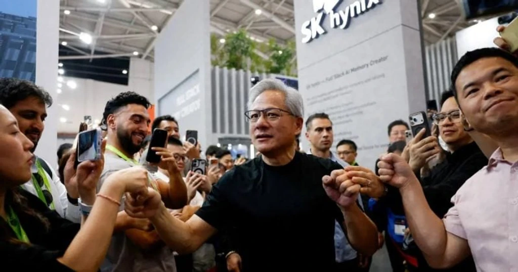 Nvidia CEO Jensen Huang Blends Pop Culture and Supply Chain Deals in South Korea
