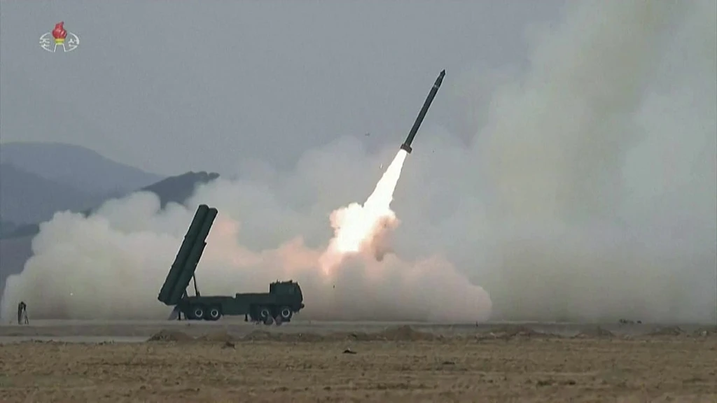 North Korea Tests Nuclear-Capable Rocket Launchers Amid U.S.-South Korea Drills