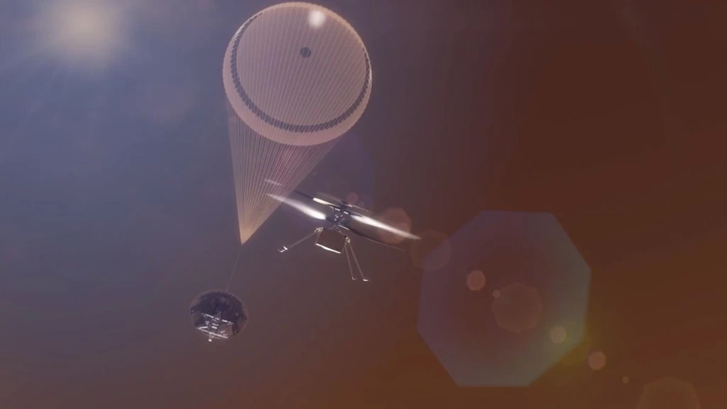 NASA's Next Mars Helicopter Rotors Break the Sound Barrier in Tests