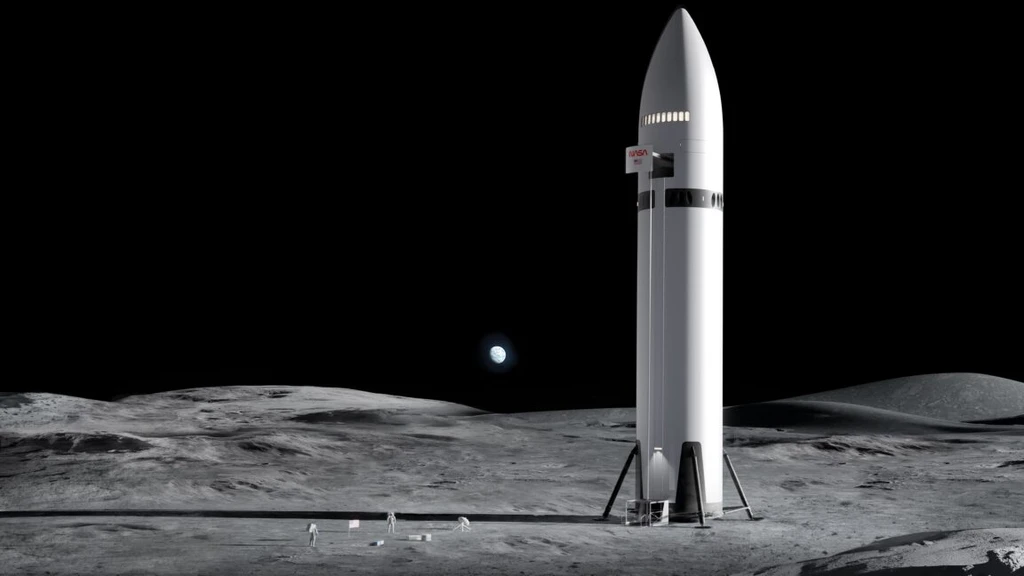 NASA, SpaceX Clash Over Manual Lunar Lander Controls