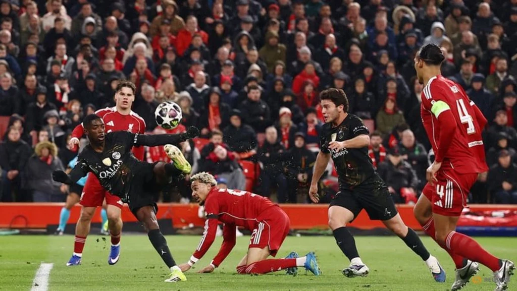 Dembele's Brace Sinks Liverpool, PSG Advances to Champions League Semis