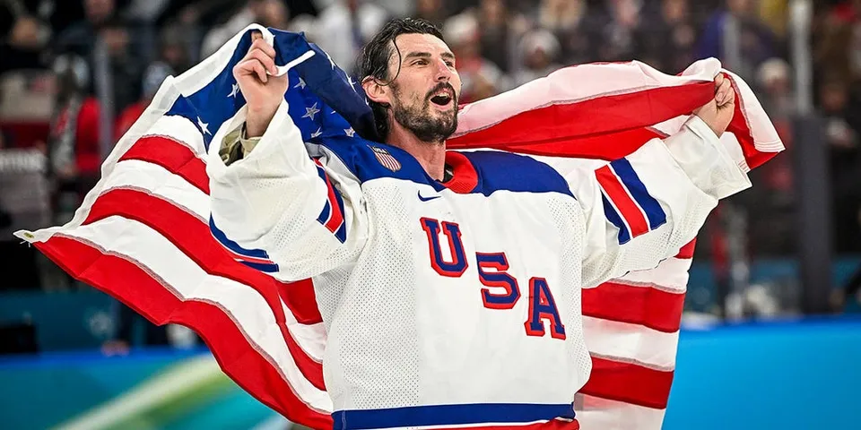 Olympic Hero Hellebuyck Honored with 'Secretary of Defense' Title