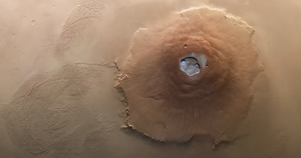 Olympus Mons: The Solar System's Largest Volcano That Doesn't Feel Like a Mountain