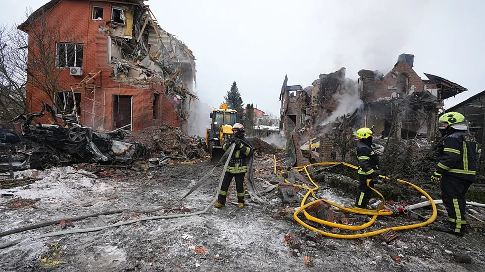 Russia Launches 50 Missiles, Drones at Ukraine; One Dead in Kyiv