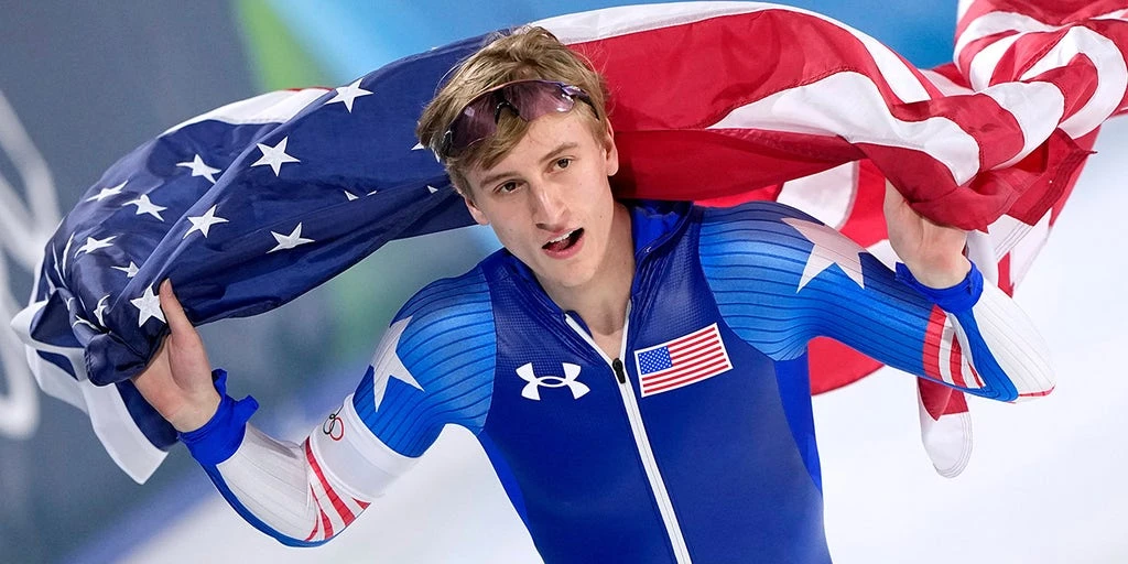 Olympic Gold Medalist Jordan Stolz Defends Representing the USA Amidst Athlete Criticism