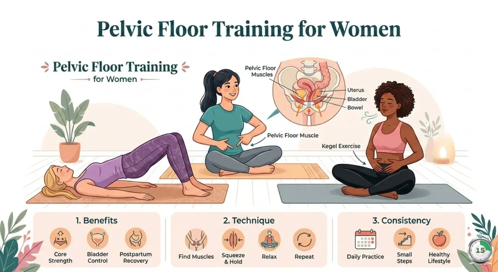 Pelvic Floor Strength: Essential Exercises for Women's Health