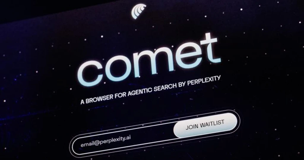 Perplexity Launches AI Browser Comet with Coinbase Crypto Integration