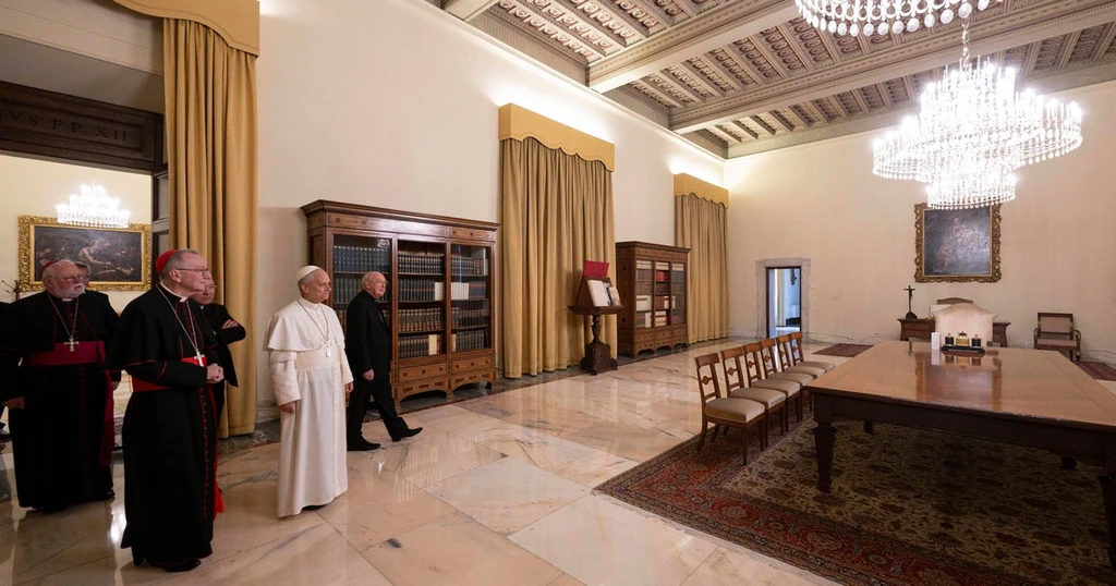 Pope Leo XIV Moves Into Historic Papal Apartments