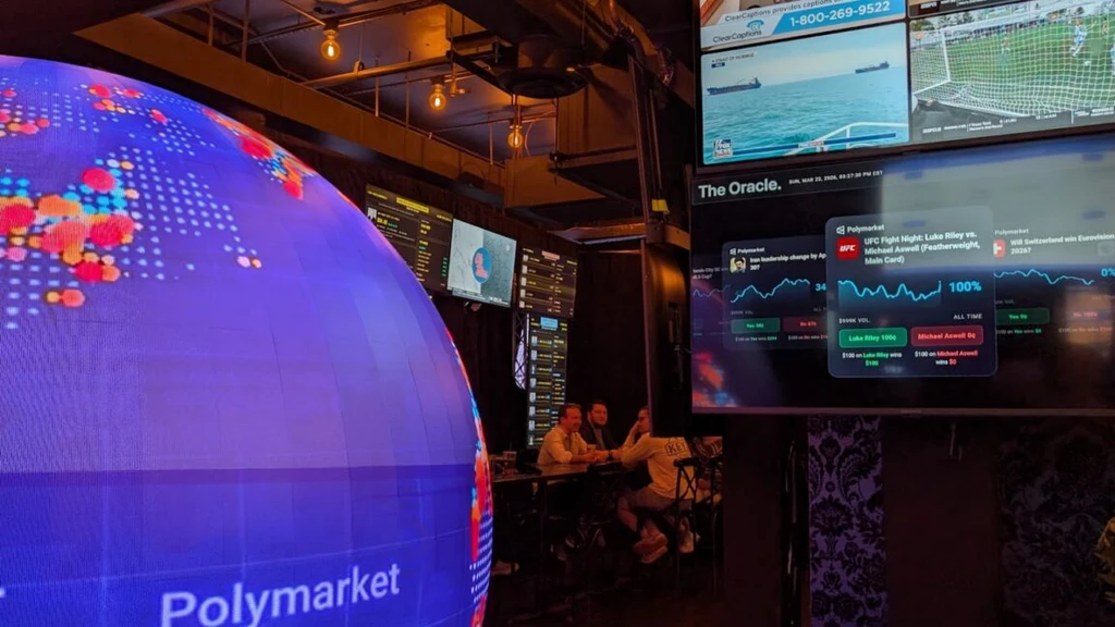 Polymarket’s Pop-Up Bar Draws Curiosity, Not Clear Success