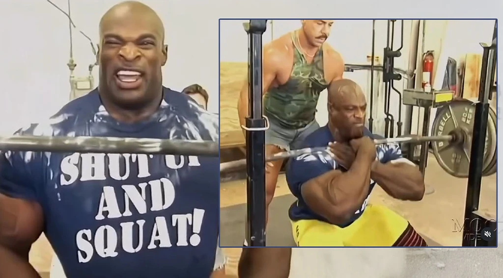 Ronnie Coleman's Legendary 495lb Front Squat Revisited