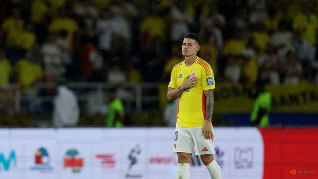 James Rodriguez Named Captain for Colombia’s World Cup Warm-Ups