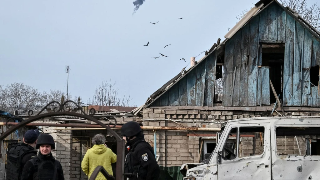 Russian Drone Strikes Kill Two, Cut Power Across Northern Ukraine