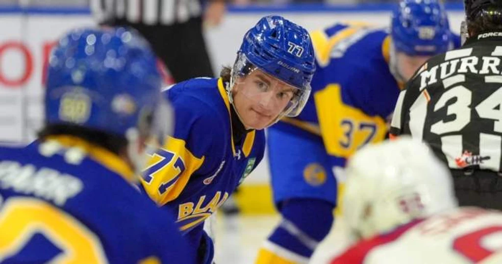 Saskatoon Blades Face Off Against Edmonton Oil Kings in WHL Playoffs
