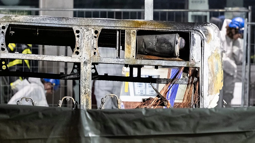 Swiss Bus Fire Deliberately Set, Police Announce