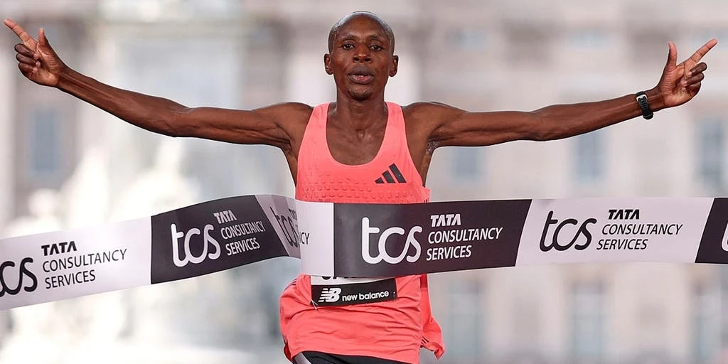 Kenyan Runner Sabastian Sawe Shatters World Record at London Marathon