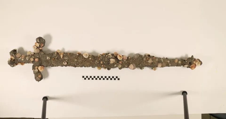 Student Discovers 12th Century Crusader Sword Off Israeli Coast