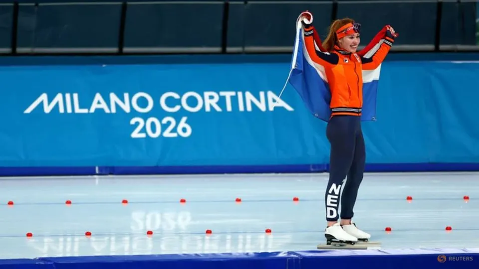 Dutch Speed Skater Rijpma-de Jong Claims 1,500m Gold at Milano Cortina