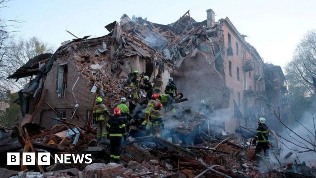 Russian Strikes Kill Seven Across Ukraine, Dnipro Apartment Hit