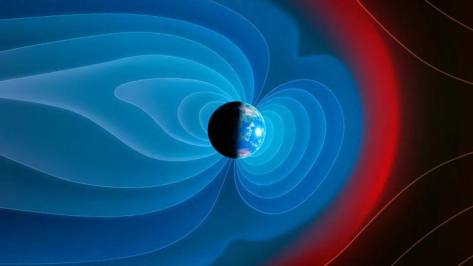 Earth's Magnetic Field Underwent Prolonged, Chaotic Reversals 40 Million Years Ago
