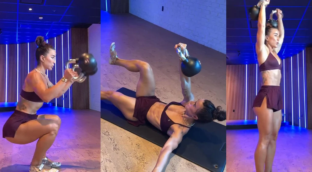 Senada Greca's Kettlebell Workout for Total Body Conditioning
