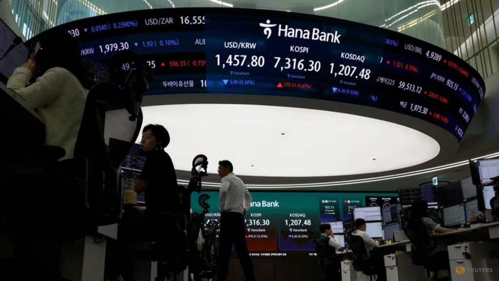 South Korean Stocks Hit Record High on AI Chip Rally
