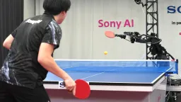 AI Robot 'Ace' Masters Table Tennis, Defeating Human Pros